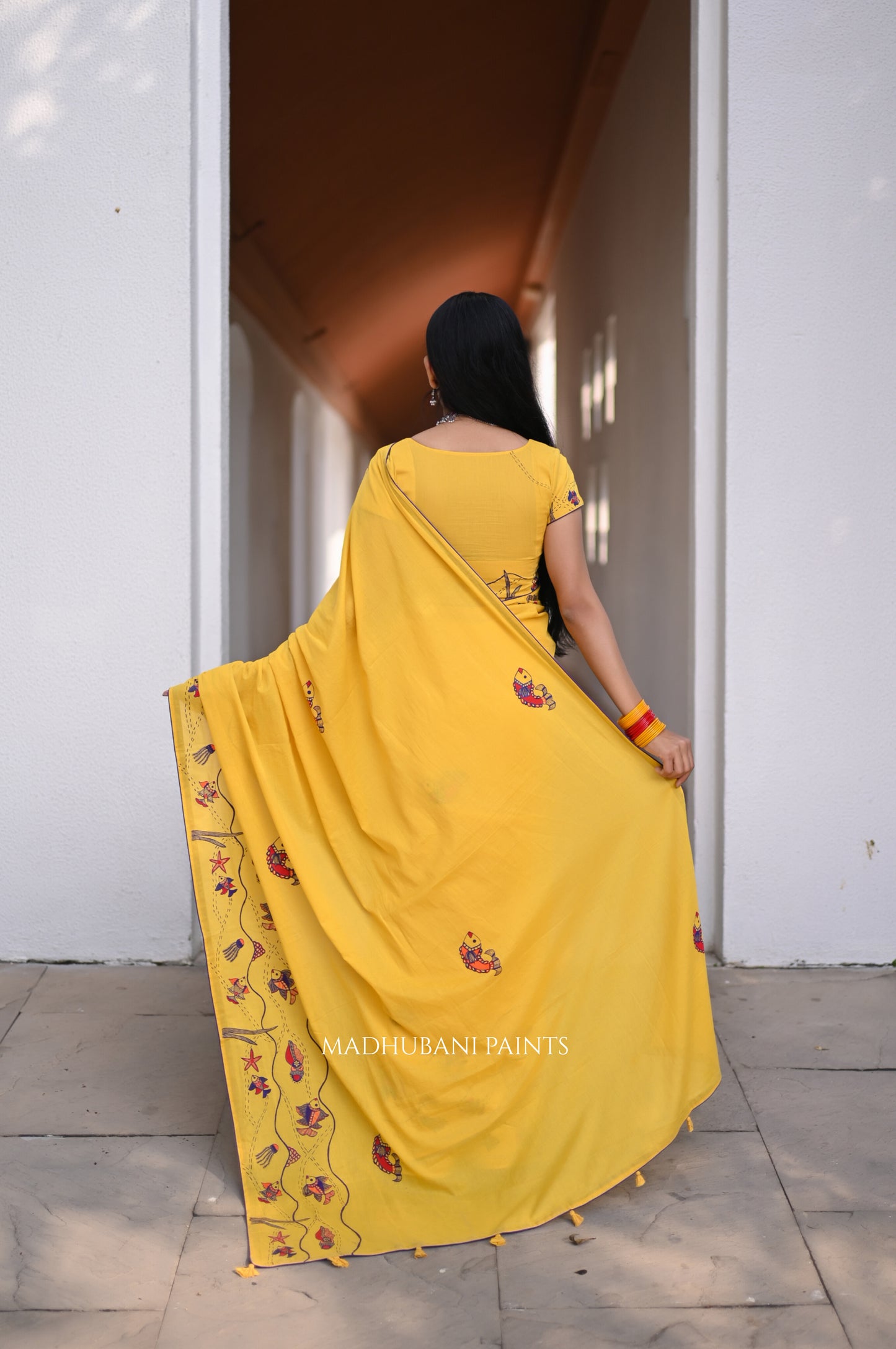 UNDERWATER DREAMS SAREE