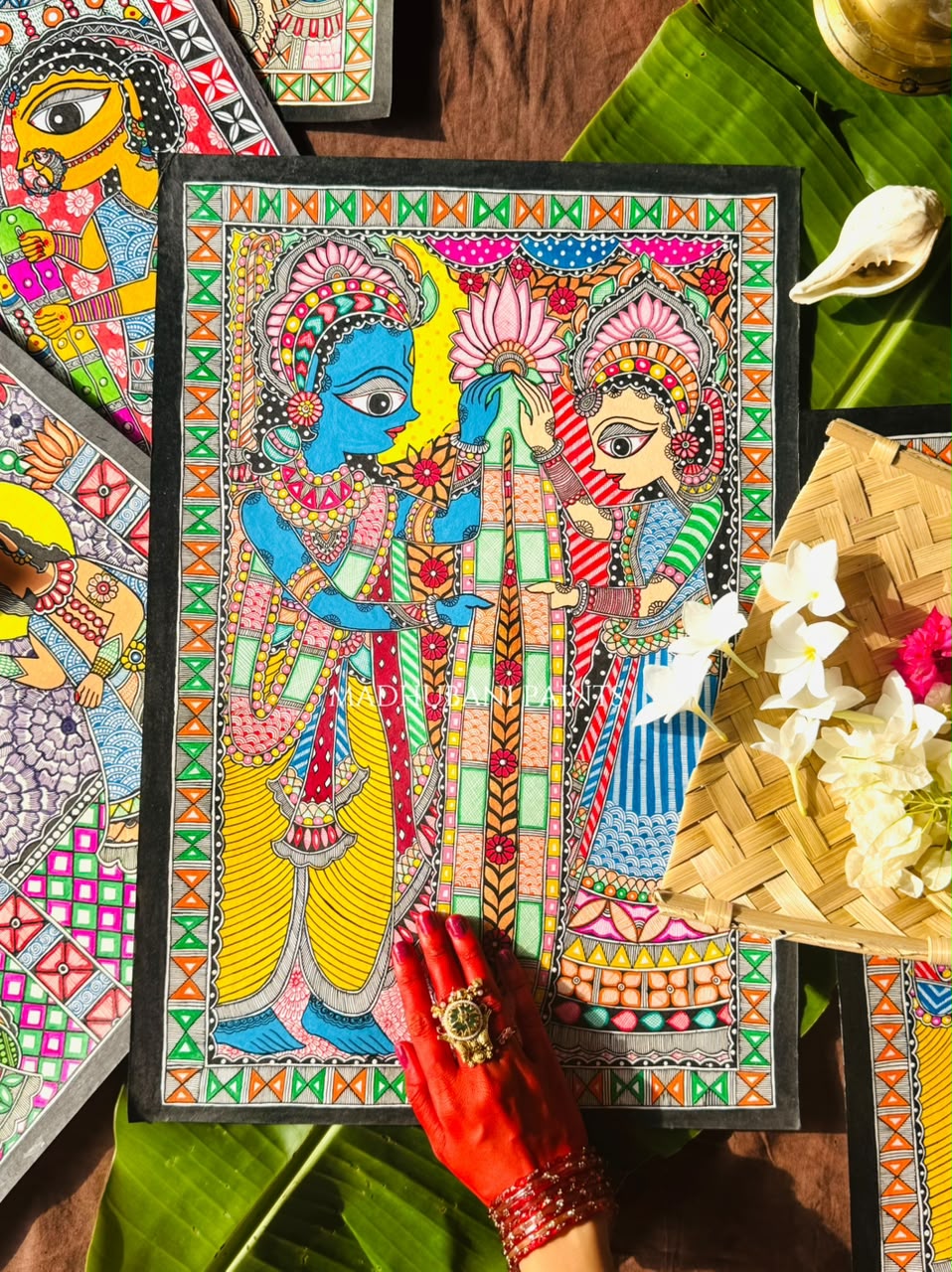 The Chosen One of Mithila Wall Hanging