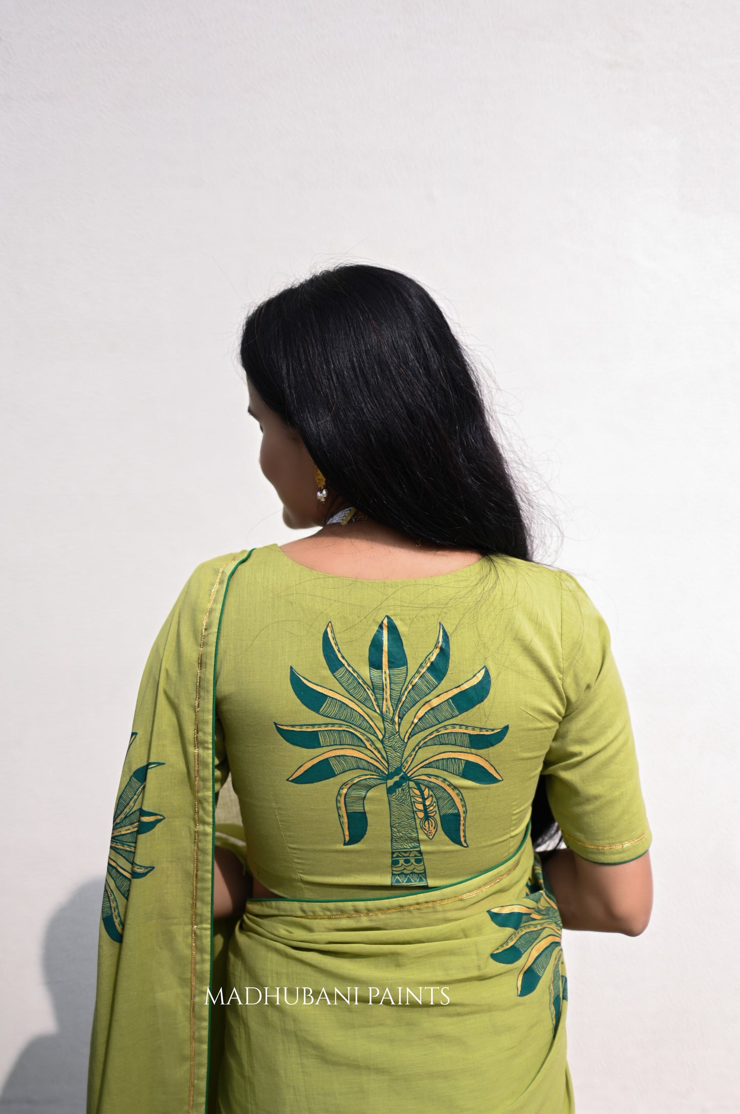 GREEN WHISPER SAREE