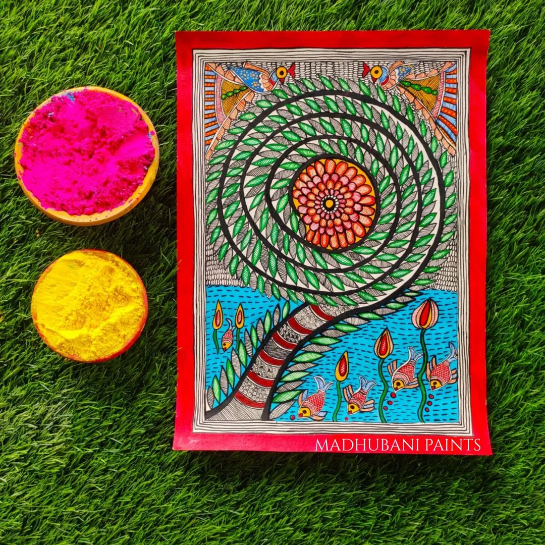 Spiral Tree Wall Hanging