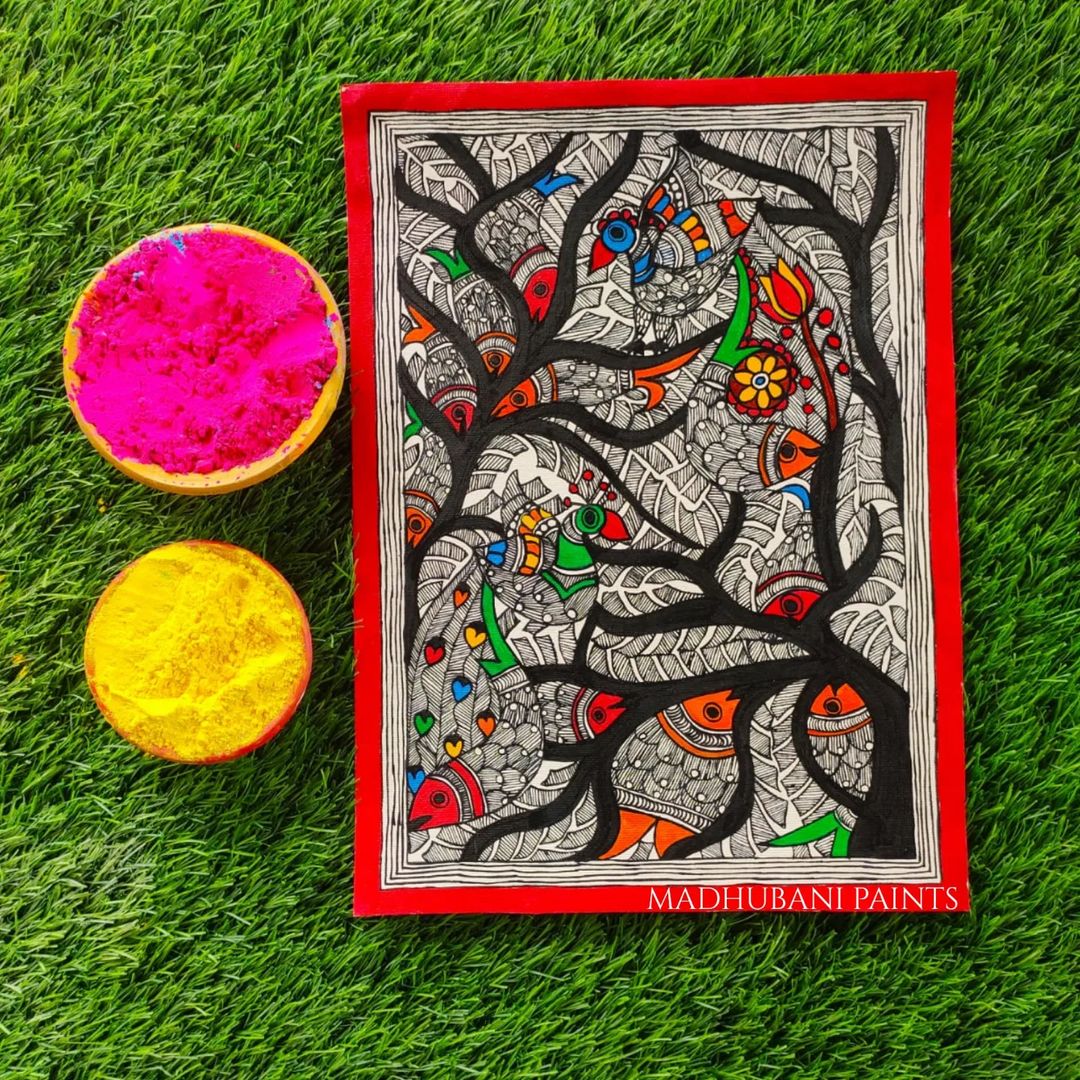 Madhubani art online for kids