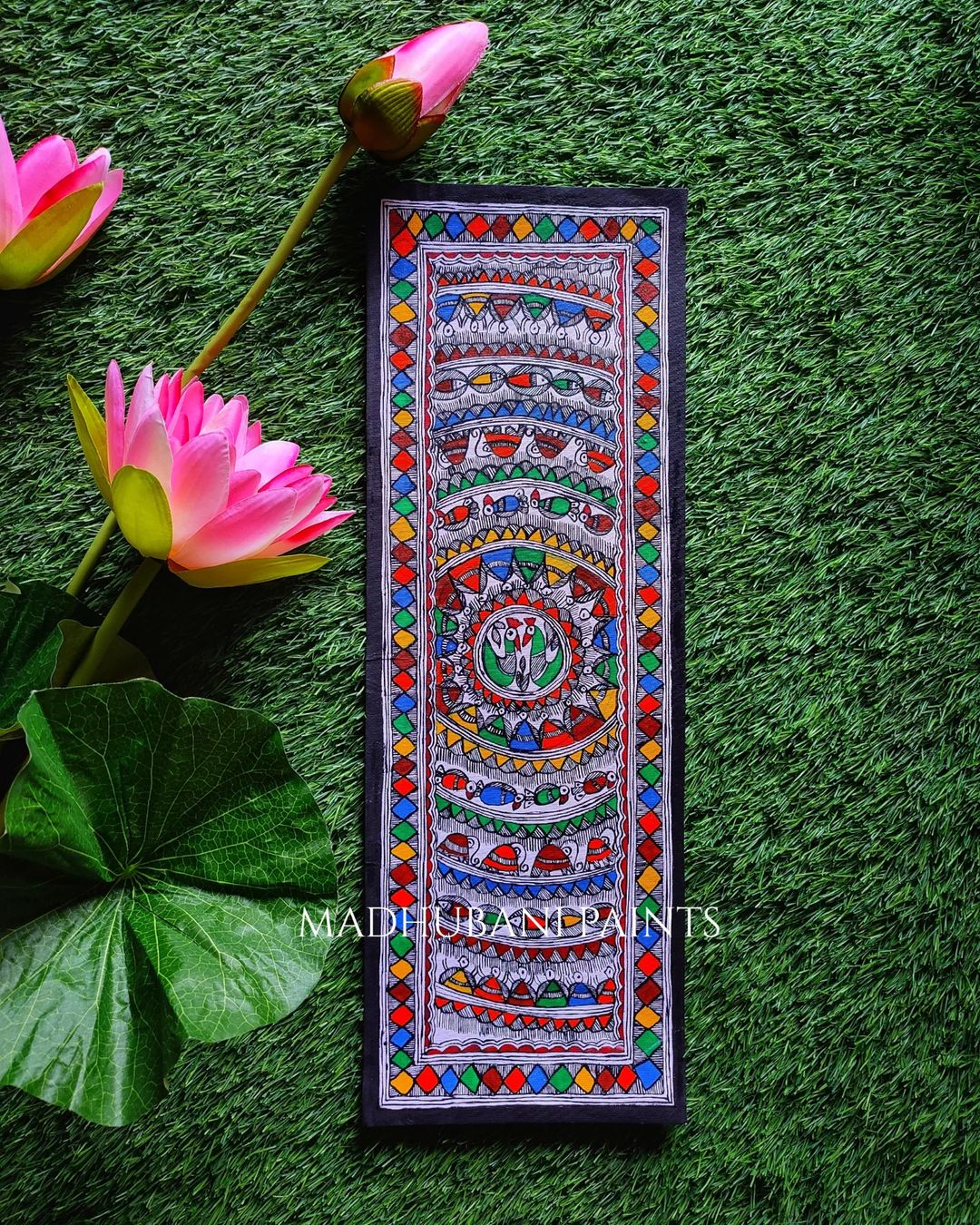 Colorful Godhna Wall Hanging
