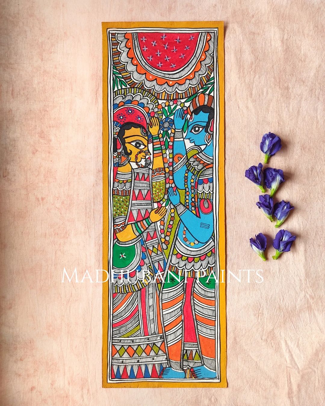 Nandlaal Radha Wall Hanging