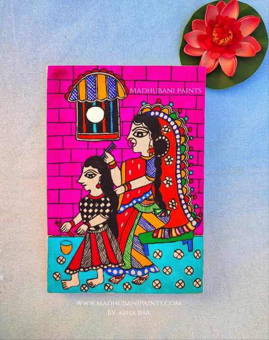 Maa Ka Mamta Hand-painted Madhubani Diary