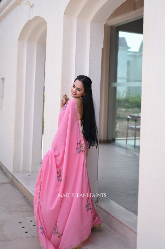 GULABO SAREE BLOUSE SET