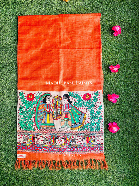 Swayambar Tussar Silk Stole
