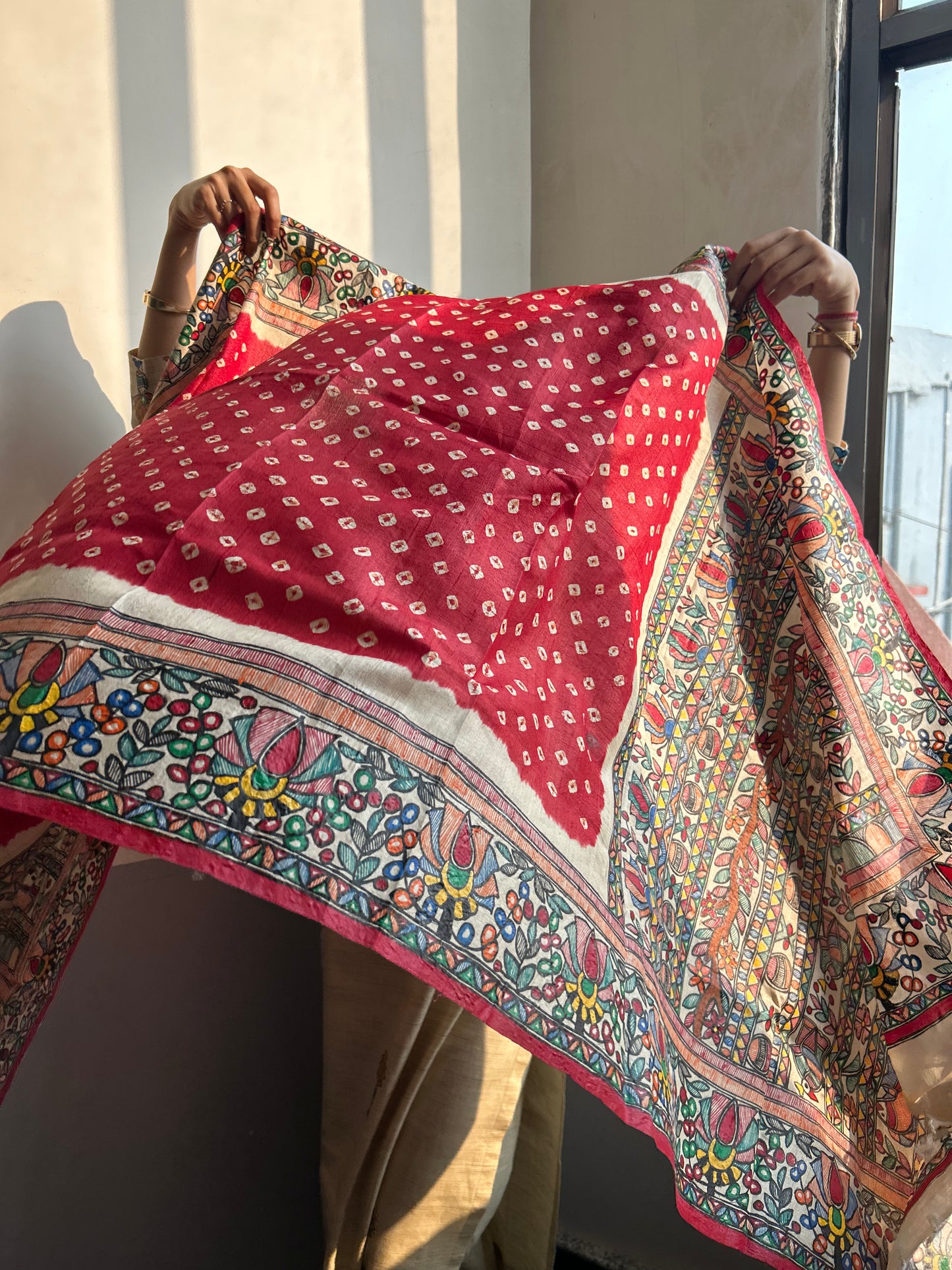 Laalima Bandhini Dupatta