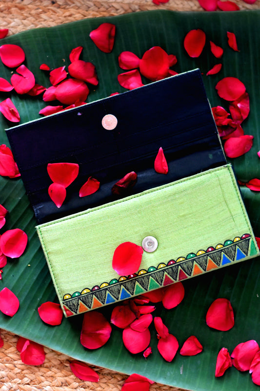 Matsya Madhubani Clutch