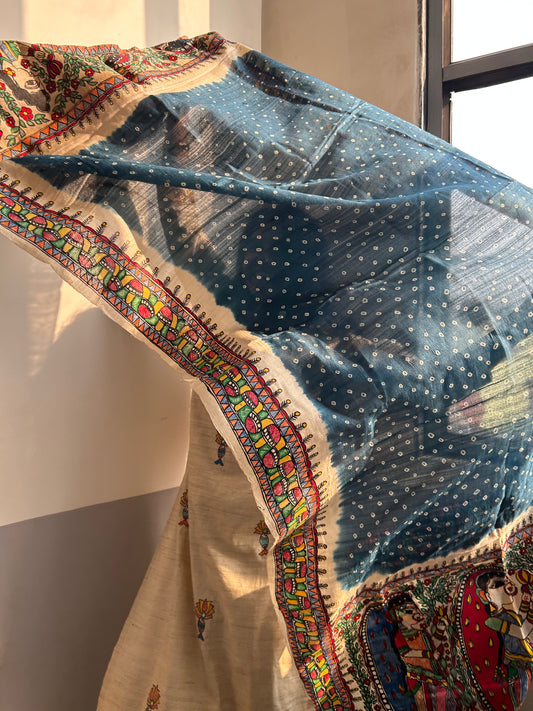 SWAYAMBAR Bandhini Dupatta