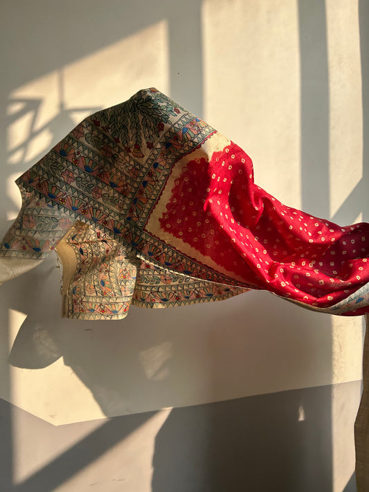 Radha Raman Bandhini Dupatta