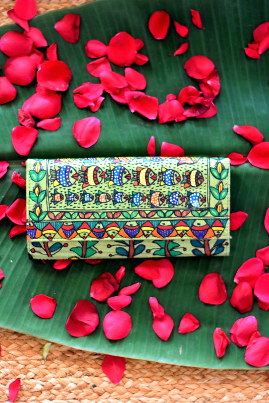 Nature Madhubani Clutch 2