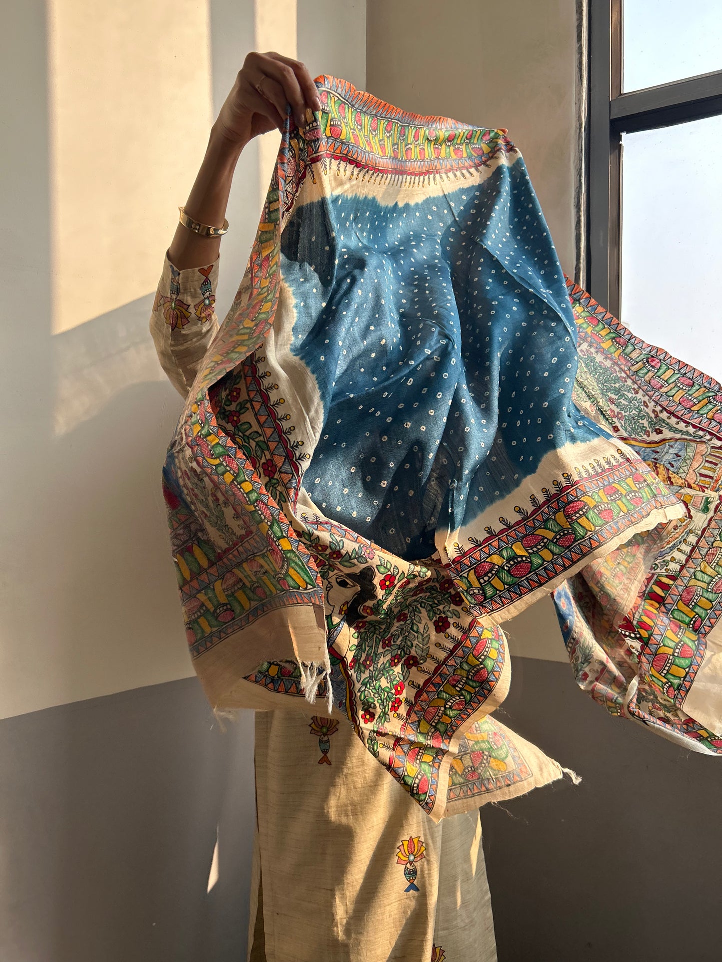SWAYAMBAR Bandhini Dupatta