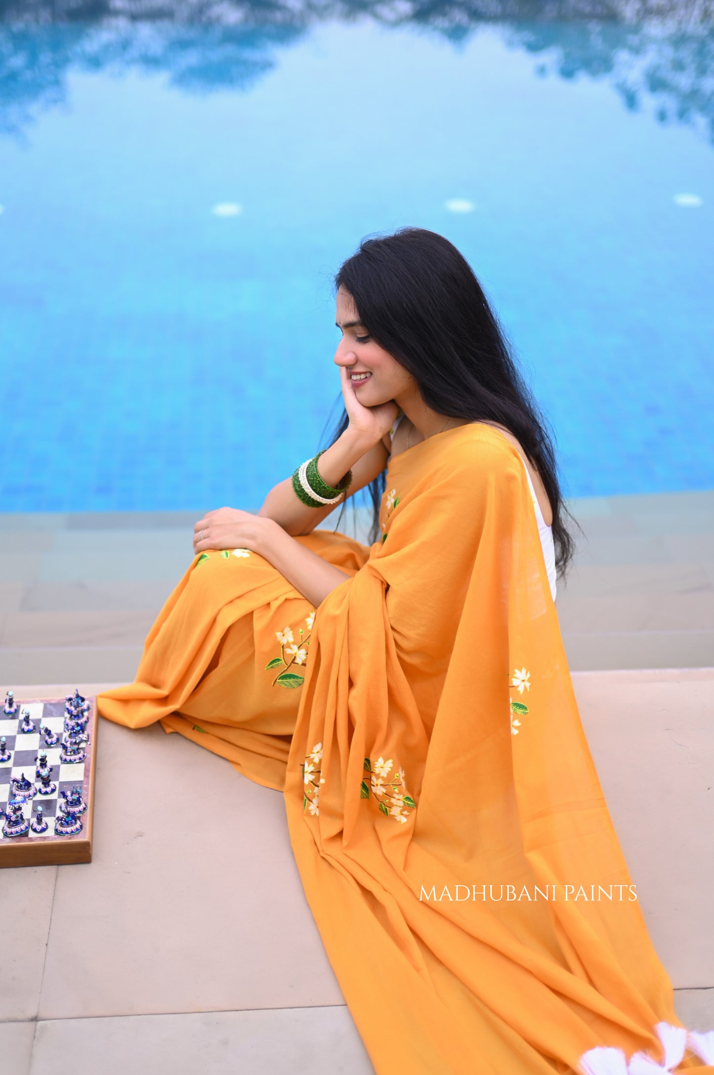 PARIJAAT SAREE BLOUSE SET