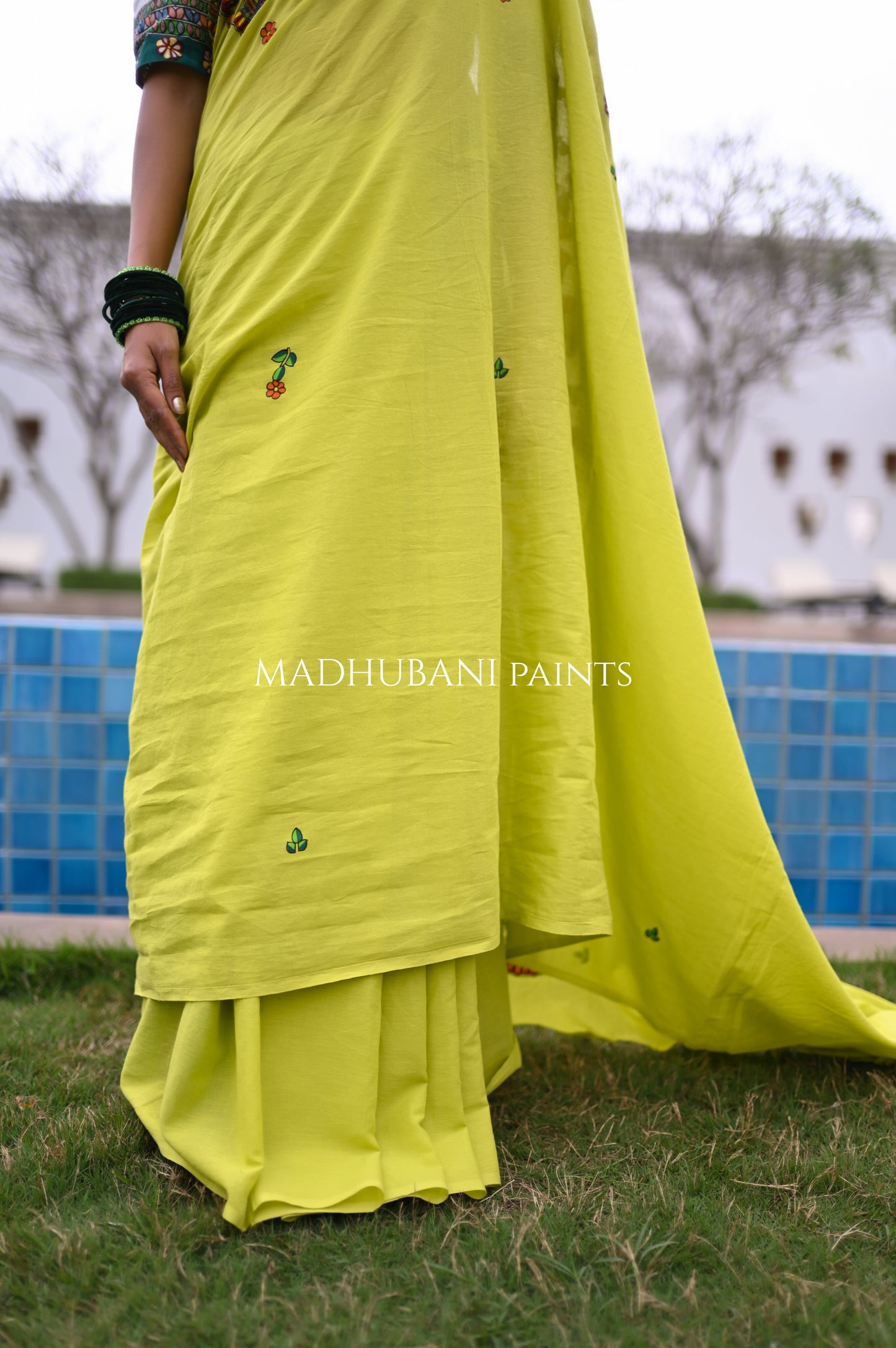 MORVAN SAREE BLOUSE SET