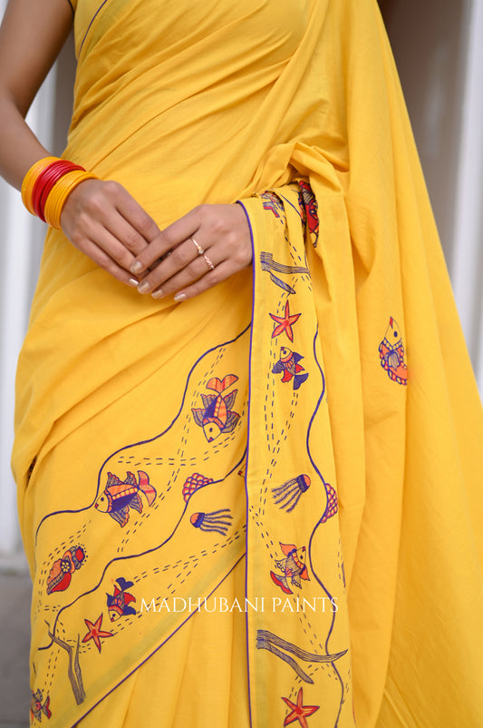 UNDERWATER DREAMS SAREE