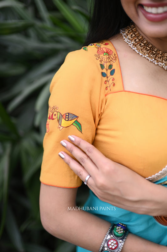 NEELA AASMAN SAREE