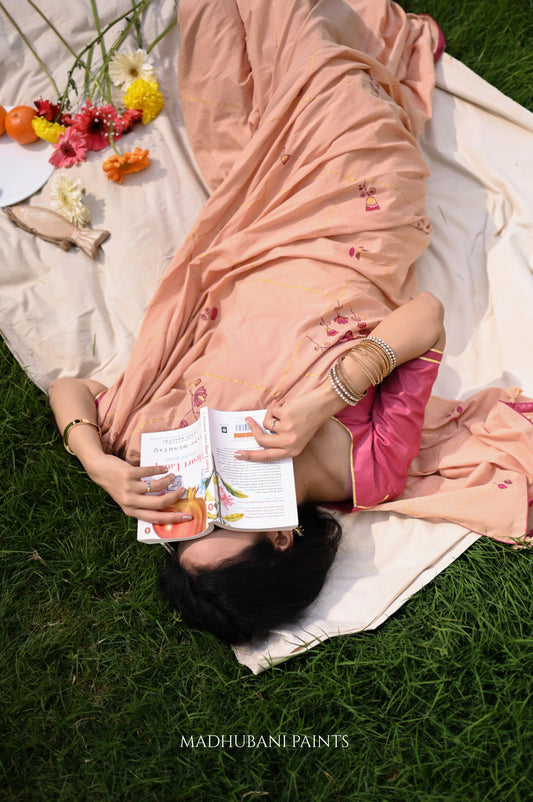 RAAGINI SAREE BLOUSE SET