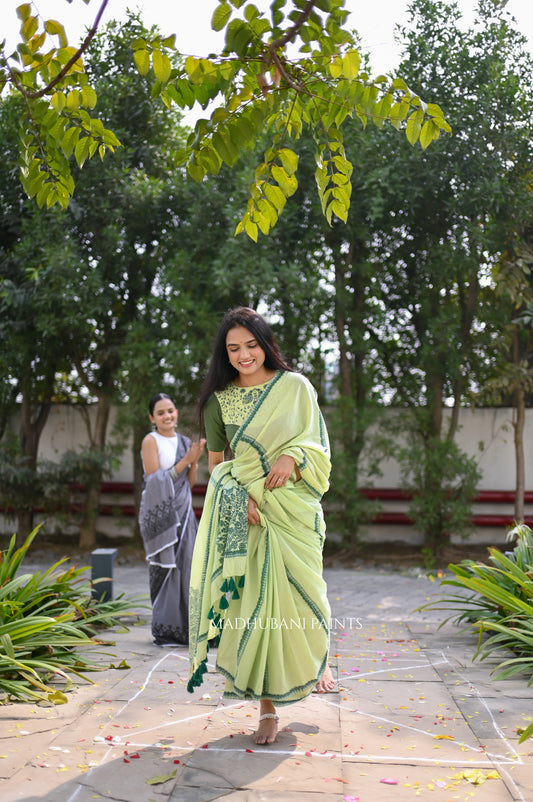 MRIDULA SAREE BLOUSE SET