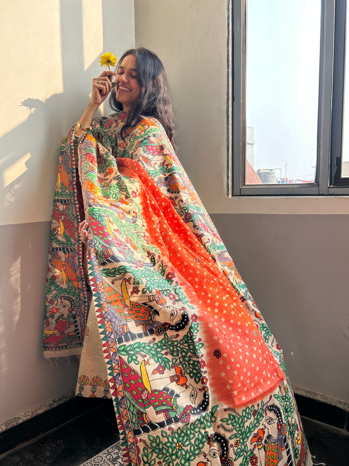 Gopi Krishnapriya Bandhini Dupatta