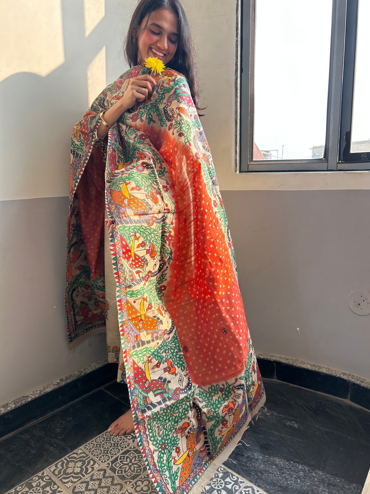 Gopi Krishnapriya Bandhini Dupatta
