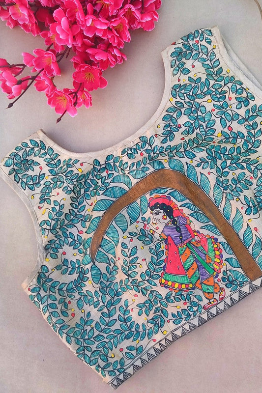 "SITA MATA IN MITHILA BAAG " blouse