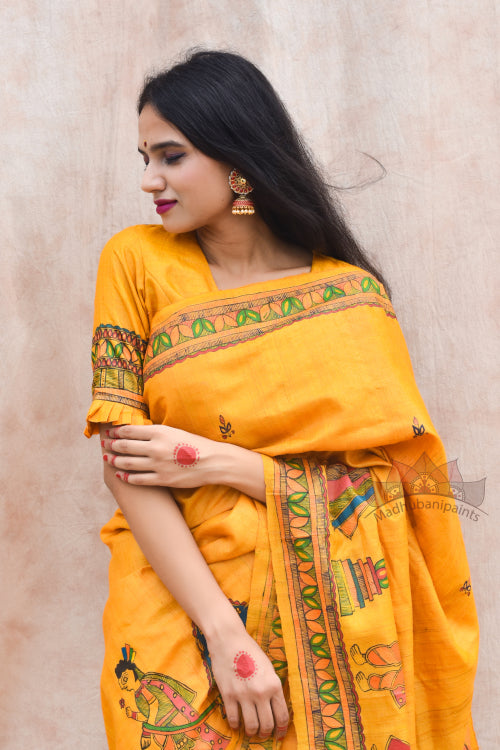 Discover more than 179 yellow saree for phere best